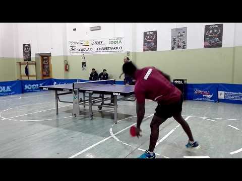 IACONO RAFFAELE vs KAZEEM MAKANJUOLA ISIAKA - Incontro di tennistavolo serie A2