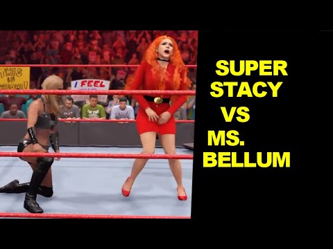 WWE 2K22 Stacy Keibler vs Ms. Bellum - Extreme Rules