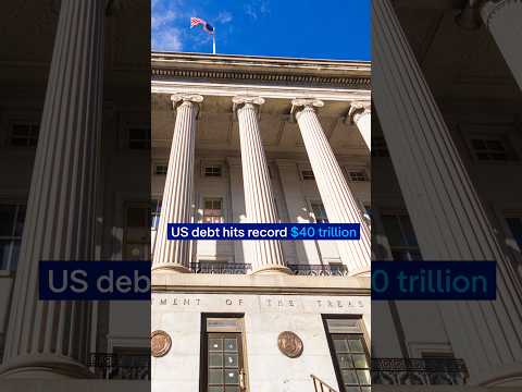 US debt hits record $4 trillion | DW News