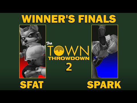 SFAT (Fox) vs Spark (Sheik) | Winner's Finals | The Town Throwdown 2