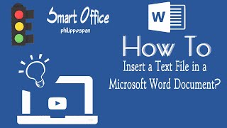 How To Insert a Text File In a Microsoft Word Document?