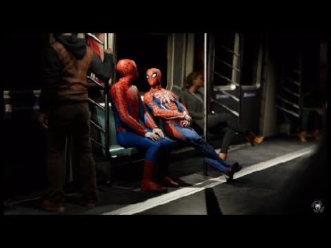 Spiderman using the Subway part 2
