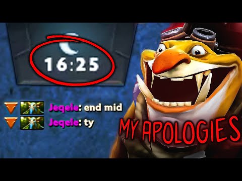 TECHIES OFFICIAL MADE 15K MMR SURRENDER IN 16 MINUTE🔥