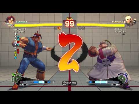 SSF4 - sushiya893 (THawk) vs. chobixinco (Rufus)