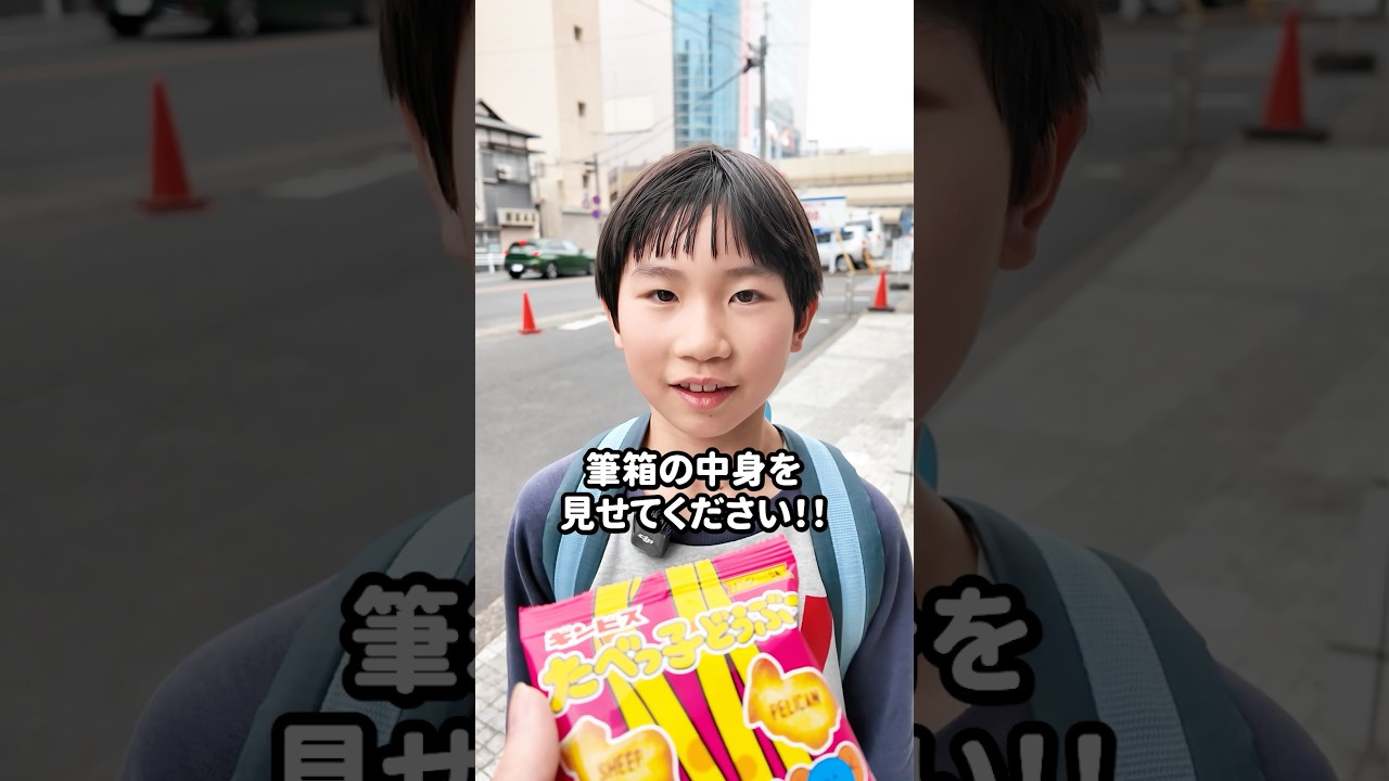 小学生に筆箱見せてもらったら〇〇入ってた…