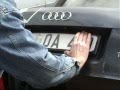 Fitting Euro Number Plate To Audi Using LAKIN Custom Plate Bracket
