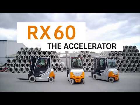 Electric forklift truck STILL RX60 25 35 The accelerator