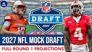 NEW 2027 NFL Mock Draft: Round 1 Projections Midway Through CFB Season