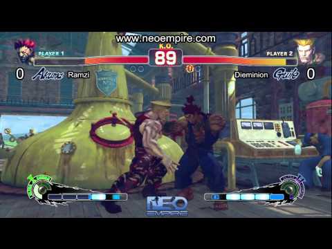 SSF4: Ramzi (Ak) VS Dieminion (Gu) FINAL