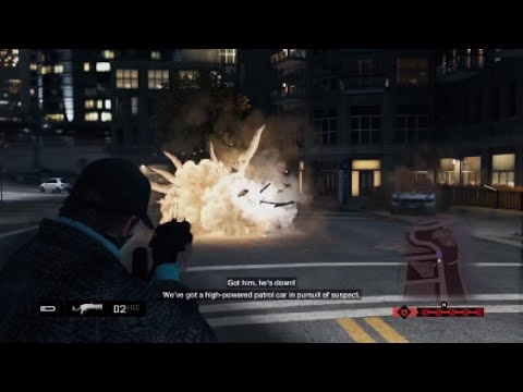 Watch Dogs PS5 - 5 Star Wanted Level Police Chase & Shootout On Realistic Difficultly (Dedsec outfit