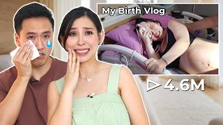 Reacting To My Birth Video 😱 *intense*