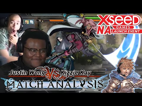 GBVS Match Analysis: XSeed NA Release Event GRAND FINALS - Justin Wong vs. Kizzie Kay