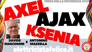 184 Allarmi Axel Ajax Ksenia e la Fiera della sicurezza 2021