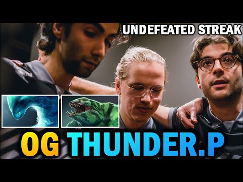 OG vs Thunder Predator — Undefeated Streak TI10
