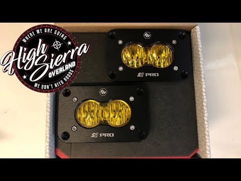 Baja Designs S2 Pro Flush Mount Unboxing