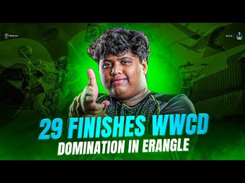29 FINISHES DOMINATION IN ERANGEL🥶 | iQOOSouLJoker🚀 | BGMI
