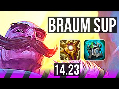 BRAUM & Ashe vs LUX & Caitlyn (SUP) | BR Grandmaster | 14.23
