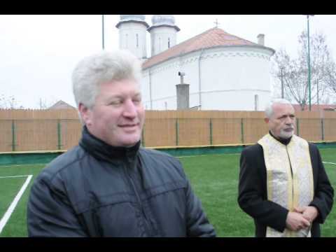 Inaugurarea terenului de minifotbal din Ciupercenii Vechi