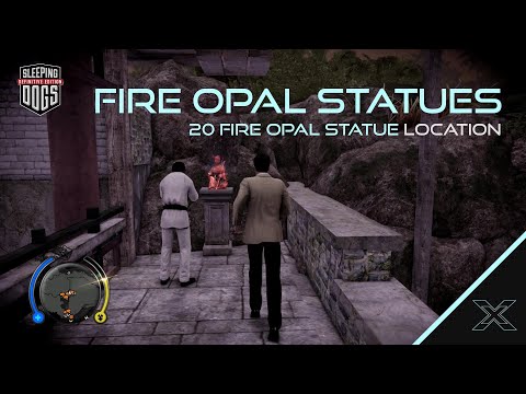 Sleeping Dogs Definitive Edition : DLC Collectible - 12 Fire Opal Statues Walkthrough