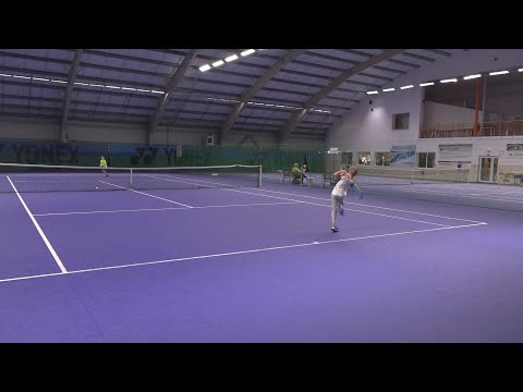 Rožnovský tenisový klub pořádal halový turnaj v baby tenisu