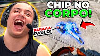 PAULINHO e BAGUAL TEM o NOVO CHIP QUE CONTROLA JOGADORES no GTA RP 😱 (Modder Clips)
