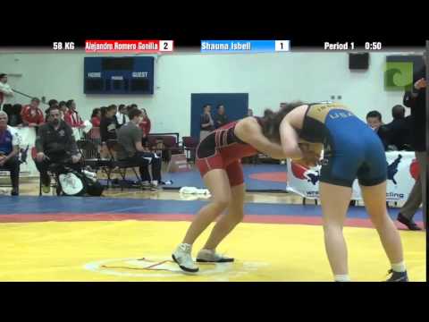 58 KG CQF - Alejandro Romero Gonilla (Mexico) vs. Shauna Isbell (TMWC)