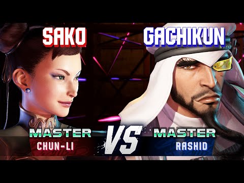 SF6 ▰ SAKO (Chun-Li) vs GACHIKUN (Rashid) ▰ High Level Gameplay