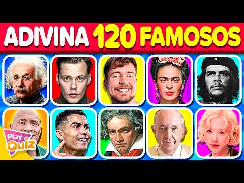 120 Famous People from Around the World ✨ Historical Figures + Stars | Play Quiz Trivia