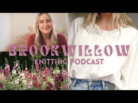 Ep. 32 - intentional felting, lace crochet, and garden talk. [knitting podcast]