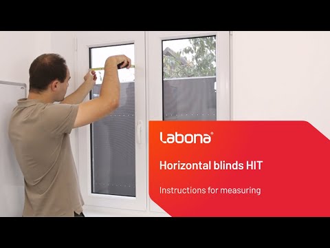 	Measure HIT horizontal blind