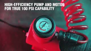 Автомобильный компрессор Ronix 12В, 100 PSI, 7 бар (RH-4264) — відео 1