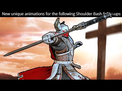 Warden New Animations For Shoulder Bash Followups