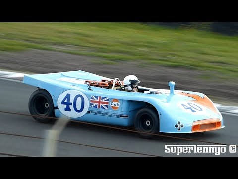 1970 Porsche 908/3 Spyder Flat-8 - Sounds & Fly-by's on Track!