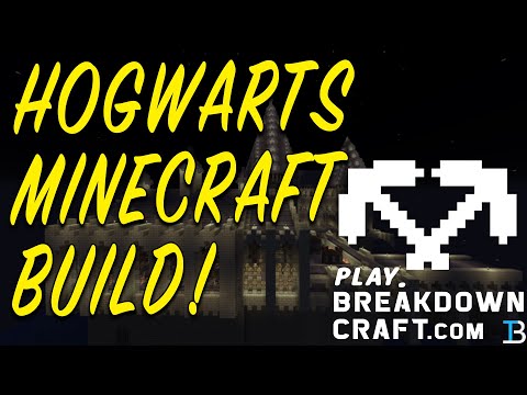 Someone Built Hogwarts on Our Minecraft Server