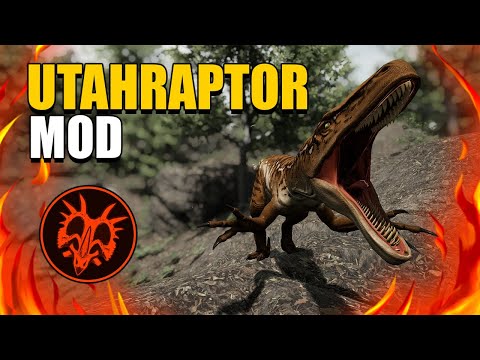 BRAND NEW UTAHRAPTOR MOD! | Path of Titans Mods!