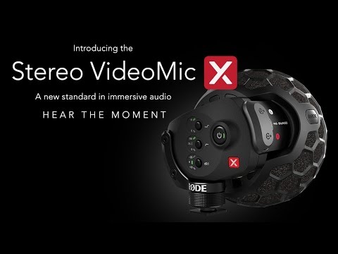 Introducing the new Stereo VideoMic X