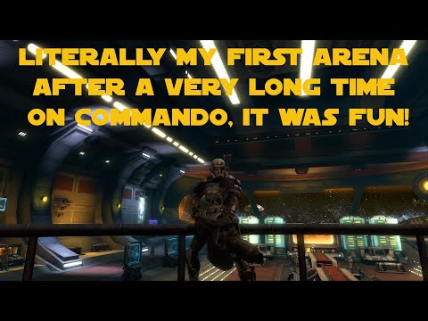 SWTOR PvP 7.2 Arena 4v4 | 2023 lvl 80 - Gunnery Commando | Made my commando combat ready again