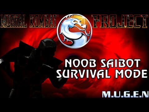 Mortal Kombat Project 4.1 Season 2 Final: Noob Saibot Survival Mode (MUGEN) (1080p 60fps)