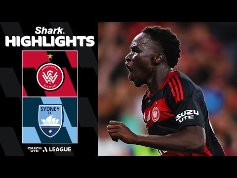 Western Sydney Wanderers v Sydney FC | SHARK HIGHLIGHTS | Isuzu UTE A-League 2025-26 | Round 6