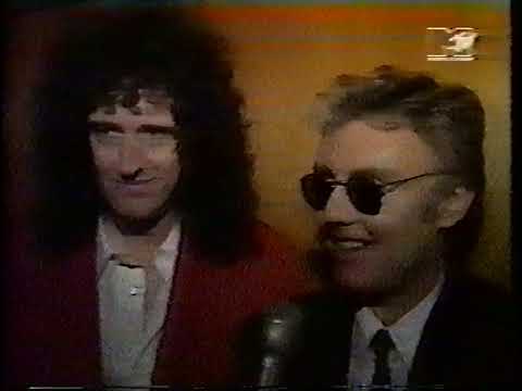 QUEEN   report about about I am going slightly mad (march 1991 MTV)