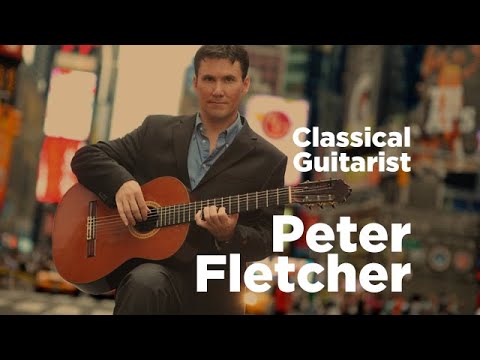 Classical Guitarist Peter Fletcher Playing Music of Four Centuries