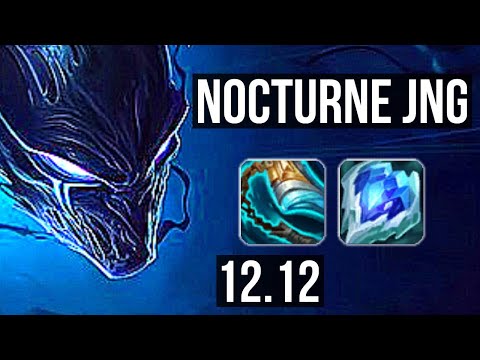 NOCTURNE vs NUNU & WILLUMP (JNG) | 2.5M mastery, 1900+ games, 4/1/7 | EUW Master | 12.12