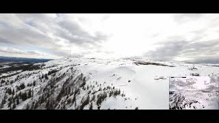 Long Range FPV || Snowy Mountains || TBS FUSION HV || TBS Crossfire || With DVR