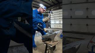 Testing out the Alec Steele Anvil