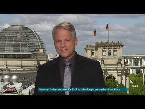 phoenix-Korrespondent Gerd-Joachim von Fallois zur Wahl des EU-Parlamentspräsidiums am 03.07.19