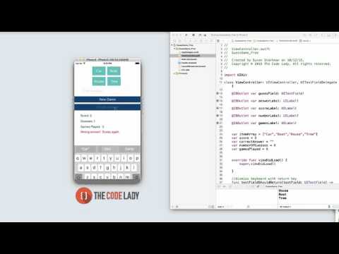 Learn How to Build iOS Apps - Guessing Game Part 1