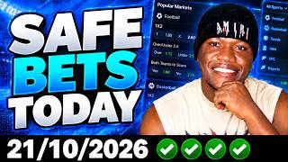 FOOTBALL PREDICTIONS TODAY 21/10/2026 SOCCER PREDICTIONS TODAY | BETTING TIPS, #