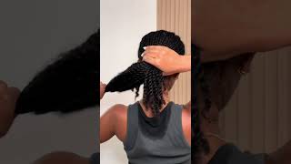 🧼How to Wash The Afro Kinky Bulk Human Hair- Sulfate-free shampoo- Moisturizing conditioner- Air dry