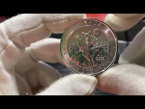 2021 Canadian Werewolf 2 Ounce Silver Coin Review