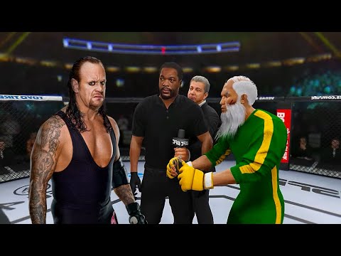 UFC4 | Old Bruce Lee vs. Undertaker (EA sports UFC 4)
